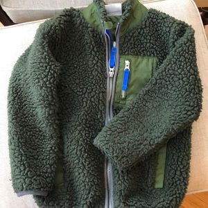 Hanna Andersson hannaOutdoor zip up fleece jacket